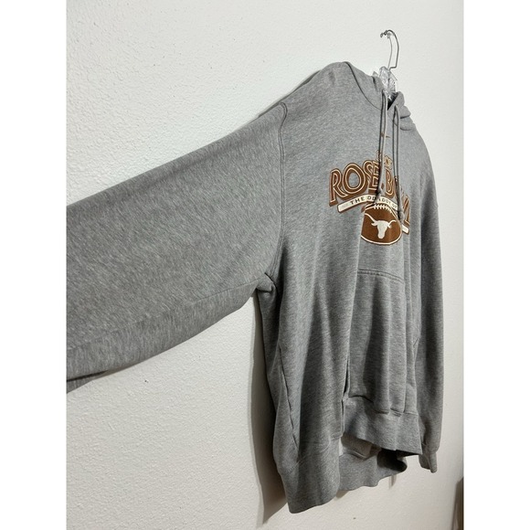 Texas Longhorns 2005 Rose Bowl Granddaddy Of Them All Gray‎ Nike Hoodie Men's L - Picture 2 of 12